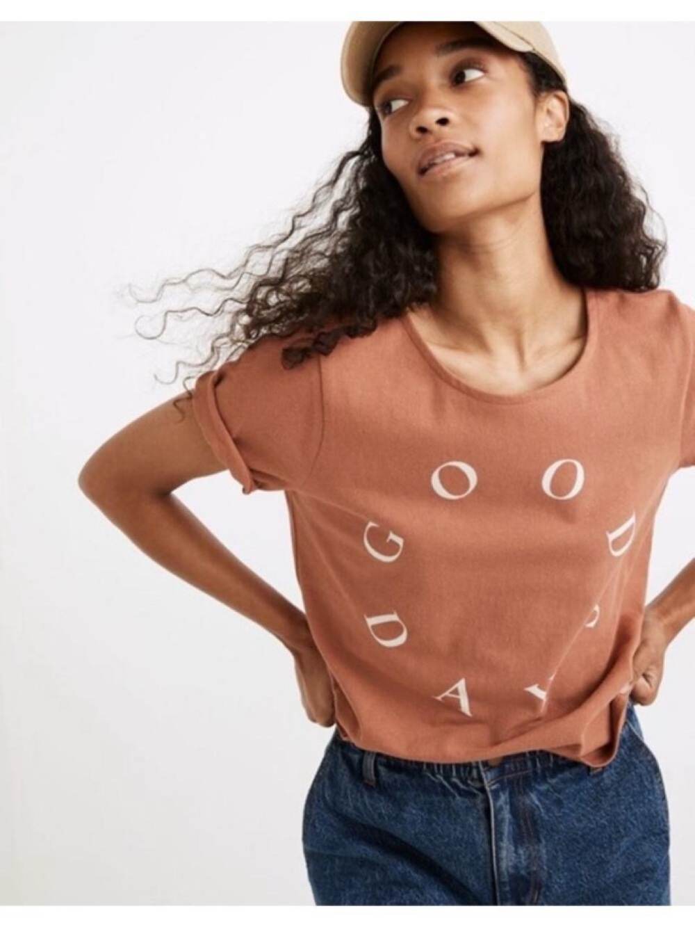 Madewell Relaxed Rust Graphic Tee - Women